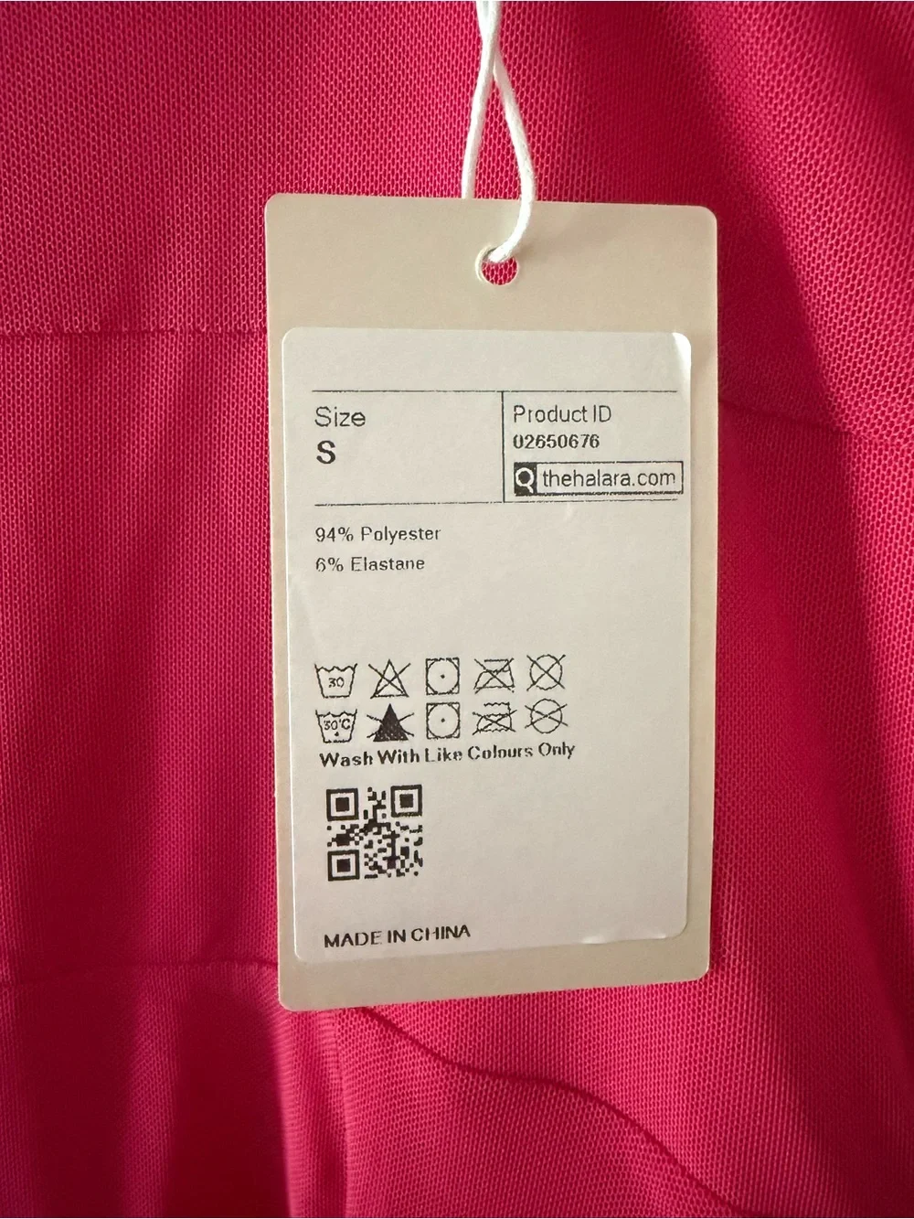 HALARA Hot Pink Sheer Mesh Slip Dress - Picture 5 of 5